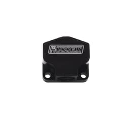 10AN Inlet & 8AN Outlet Aluminum Fuel Y-Blocks w/ AN Ports With Black Finish