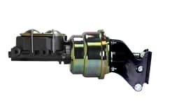 7 inch Dual  power brake booster , 1-1/8 inch Bore master (Zinc)