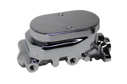 7 inch dual power booster, 1 inch bore master (Chrome)