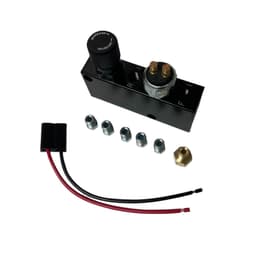 Combination block with adjustable proportioning valve