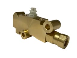 Brass Proportioning Valve Side mount with lines disc/disc