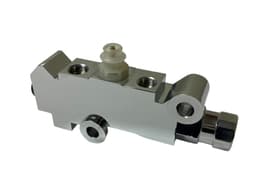 Chrome Proportioning Valve Side mount with lines disc/disc