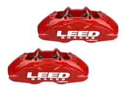 2 Inch Spindle Kit with Drilled Rotors and Black Powder Coated Calipers