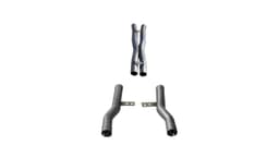 2.75" X-Pipe Resonator Delete Kit
