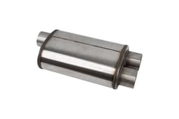 3.0in. Single Inlet/Dual Outlet Muffler with RSC Technology