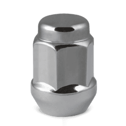 1/2" CLOSED END BULGE 18 PT 6 LUG 1.38" CHROME 19 LUGS, 4 LOCKS, 1 KEY