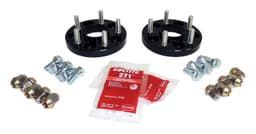 .75" Wide Black Wheel Spacer Set for Jeep 15-18 BU Renegade, 14-18 KL Cherokee