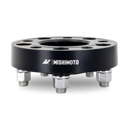Mishimoto MMWS-008-400BK Wheel Spacers, Black, 5x100, 56.1 Center Bore, M12x1.25, 40mm